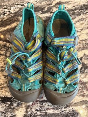 Keen Teal Multicolor Strappy Outdoor Sandals